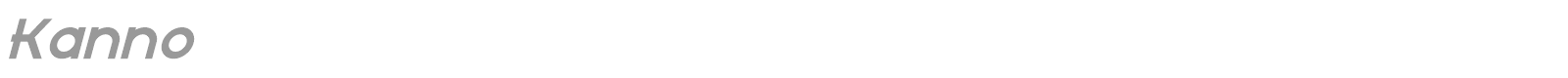 Kanno font preview